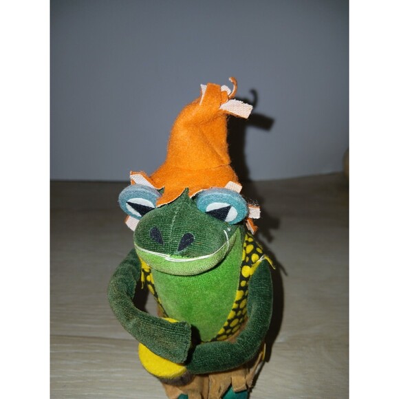 R. Dakin Dream Pets Calypso Joe Stuffed Animal Frog Sawdust Japan #1166 Vintage - Picture 13 of 13